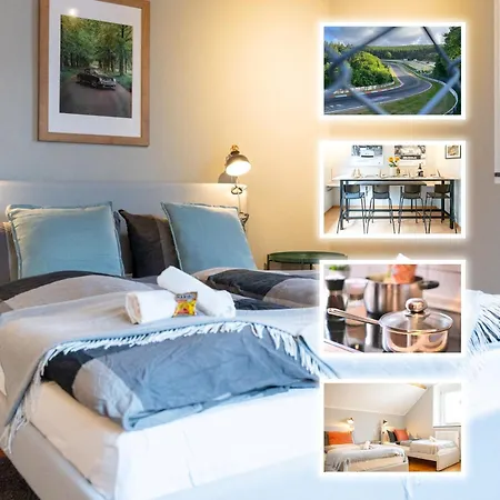 Haus Am Nürburgring I 4 Schlafzimmer Für 1-10 Personen I Tv-lounge I Küche I Garten I Grillplatz
